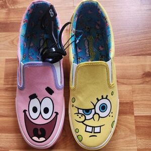 Official SpongeBob Square Pants shoes! Mint condition!
